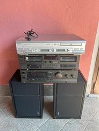 Impianto stereo Technics Bose Sharp funzionante