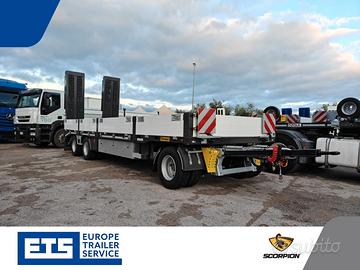 Rimorchio Carrellone 3 Assi nuovo di fabbrica Scor