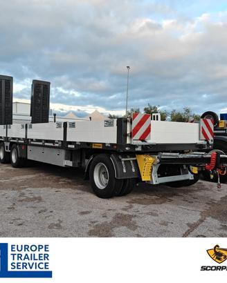 Rimorchio Carrellone 3 Assi nuovo di fabbrica Scor