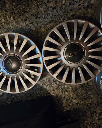 Cerchi in lega originali Fiat 500