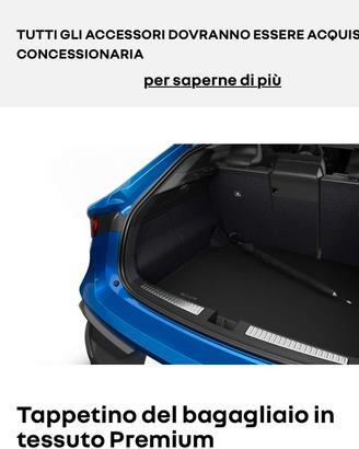 Tappettino bagagliaio Rafale