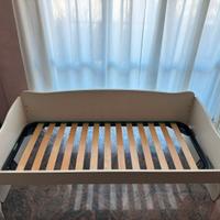 Letto singolo cameretta conpleto di rete