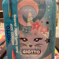 Astuccio 3 Zip con corredo Scolastico Giotto