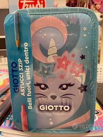 Astuccio 3 Zip con corredo Scolastico Giotto