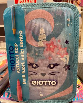 Astuccio 3 Zip con corredo Scolastico Giotto