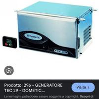 Generatore tec 29 per camper