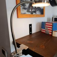 Lampada led con morsetto