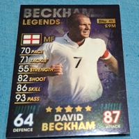 Beckham Topps match attax 101 1019 