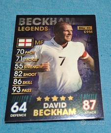 Beckham Topps match attax 101 1019 