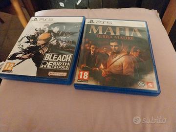 mafia terra madre e bleach rebirt of souls ps5