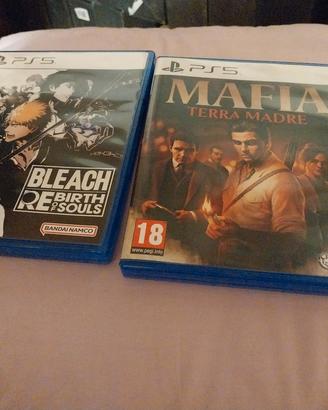mafia terra madre e bleach rebirt of souls ps5