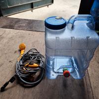 Tanica acqua piu doccetta