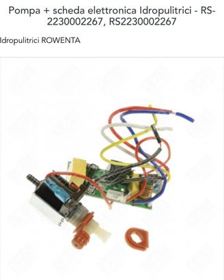 Pompa + scheda elettronica Ricambio Rowenta RY7757