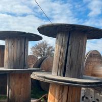 Bobine in legno per cavi di varie misure