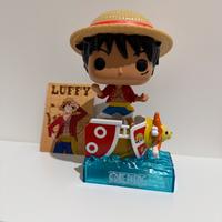 Luffy cappello di paglia funko pop kinder 2026