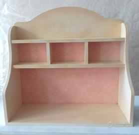 LIBRERIA A MURO SAGOMATA