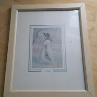 Cornice con stampa Innocenzo Milani con certificat