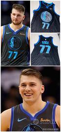 Canotta basket nba doncic 18/19 dallas mavericks