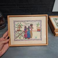 quadro tessuto a mano