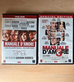2 Dvd manuale d’amore 1 e 3