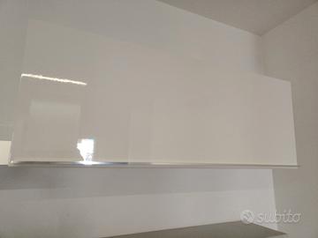 PENSILE Misuraemme laccato lucido e acciaio 