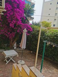 Inverno primavera con giardino