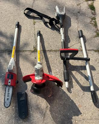 Kit completo giardino a batteria