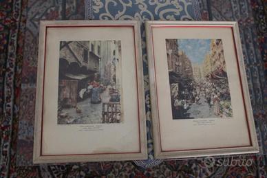 Stampe ORIGINALI "800 Napoli Antica