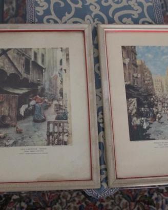 Stampe ORIGINALI "800 Napoli Antica