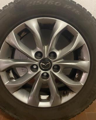 Cerchi in lega 16” originali Mazda CX-3 (invernali