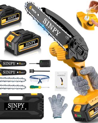 Mini Motosega a Batteria Per Potatura Con 8000mah