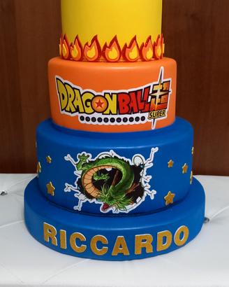 Torta scenografica Dragon Ball