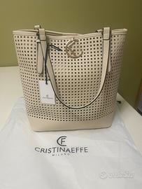 Borsa Cristina Effe color avorio