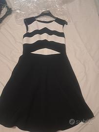 EDAS abito elegante bianco e nero