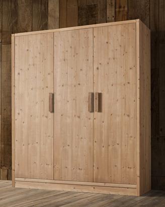ARMADIO 3 PORTE ABETE