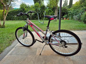 Bicicletta rosa  ragazza MTB 24" Brera Infinity
