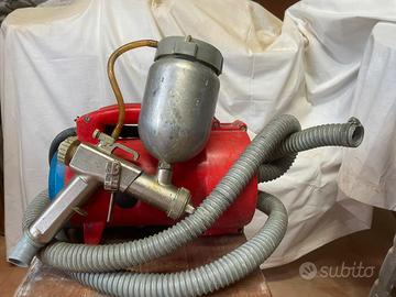 Pistola a spruzzo con compressore
