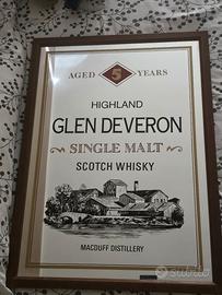 Specchio Pub Vintage Glen Deveron Whisky 