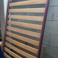 Letto singolo metallo bordo’ opaco