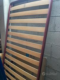 Letto singolo metallo bordo’ opaco