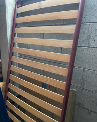 Letto singolo metallo bordo’ opaco