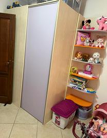 Cabina armadio e libreria