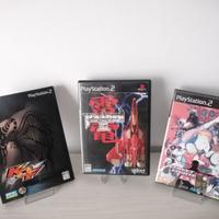 Raiden 3-Street Fighter3-kof-Playstation 2 JAP Ps2