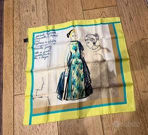 Foulard in seta nuovo con confezione