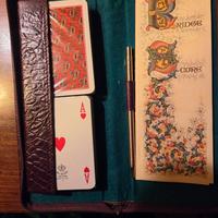 ASTUCCIO PORTA CARTE VINTAGE IN VERA PELLE