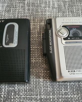 walkman sony e panasonic 