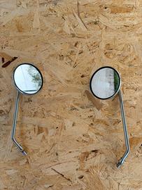 Specchetti cromati moto