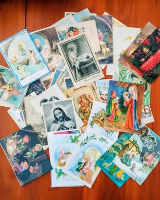 Cartoline f/p religiose vintage 
