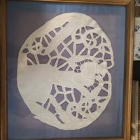 quadro ricamato a mano 