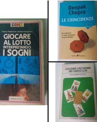 Lotto di 3 Libri Sulla Cabala Lotto Sogni